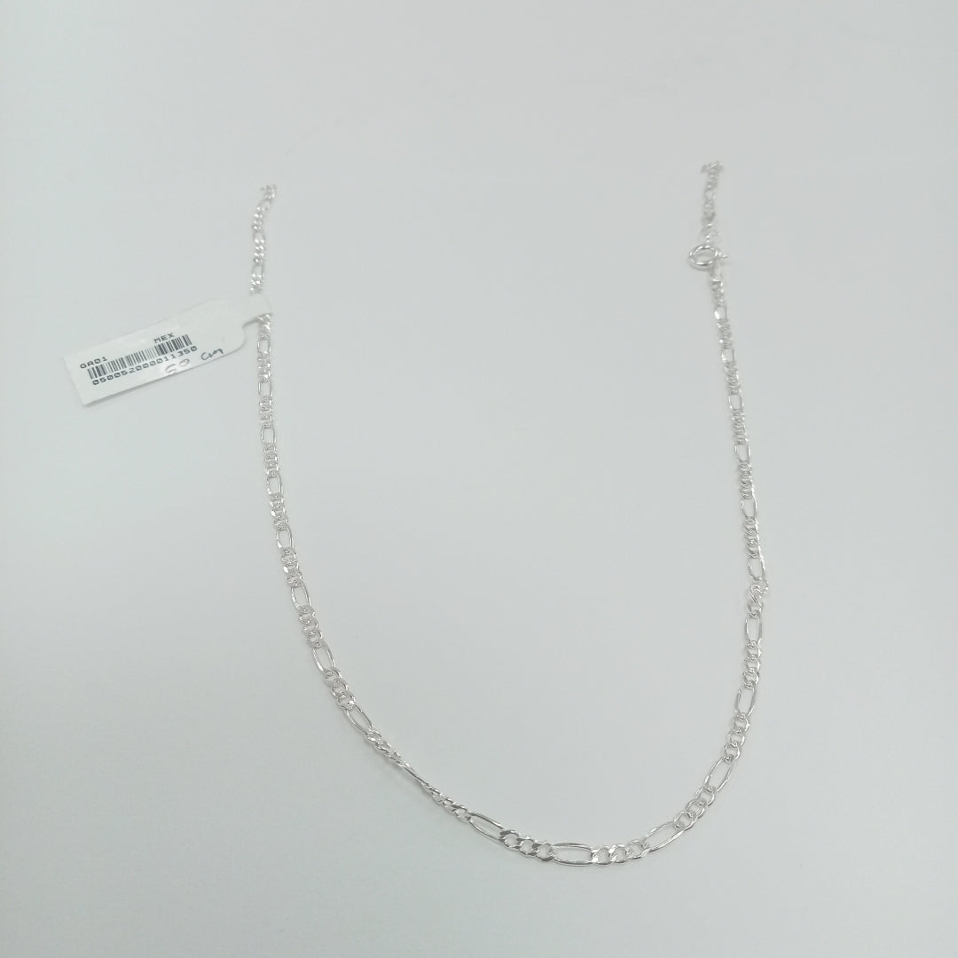 CADENA TEJIDO 3X1 PLATA .925 50 CM 4 GR (NUEVO)