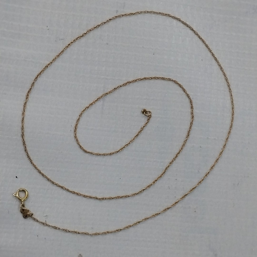 CADENA ORO 14 K 0,80 GRMS (SEMINUEVO)