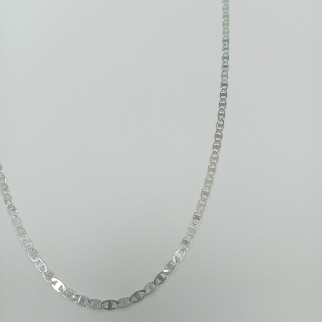 CADENA TEJIDO ESPEJO PLATA .925 60 CM 4.2 GR (NUEVO)