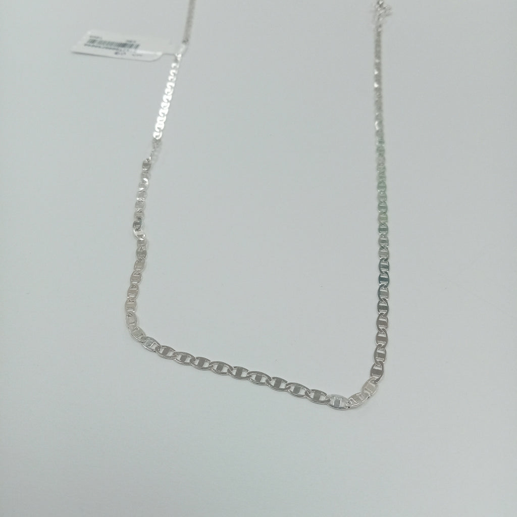 CADENA TEJIDO ESPEJO PLATA .925 60 CM 4.2 GR (NUEVO)