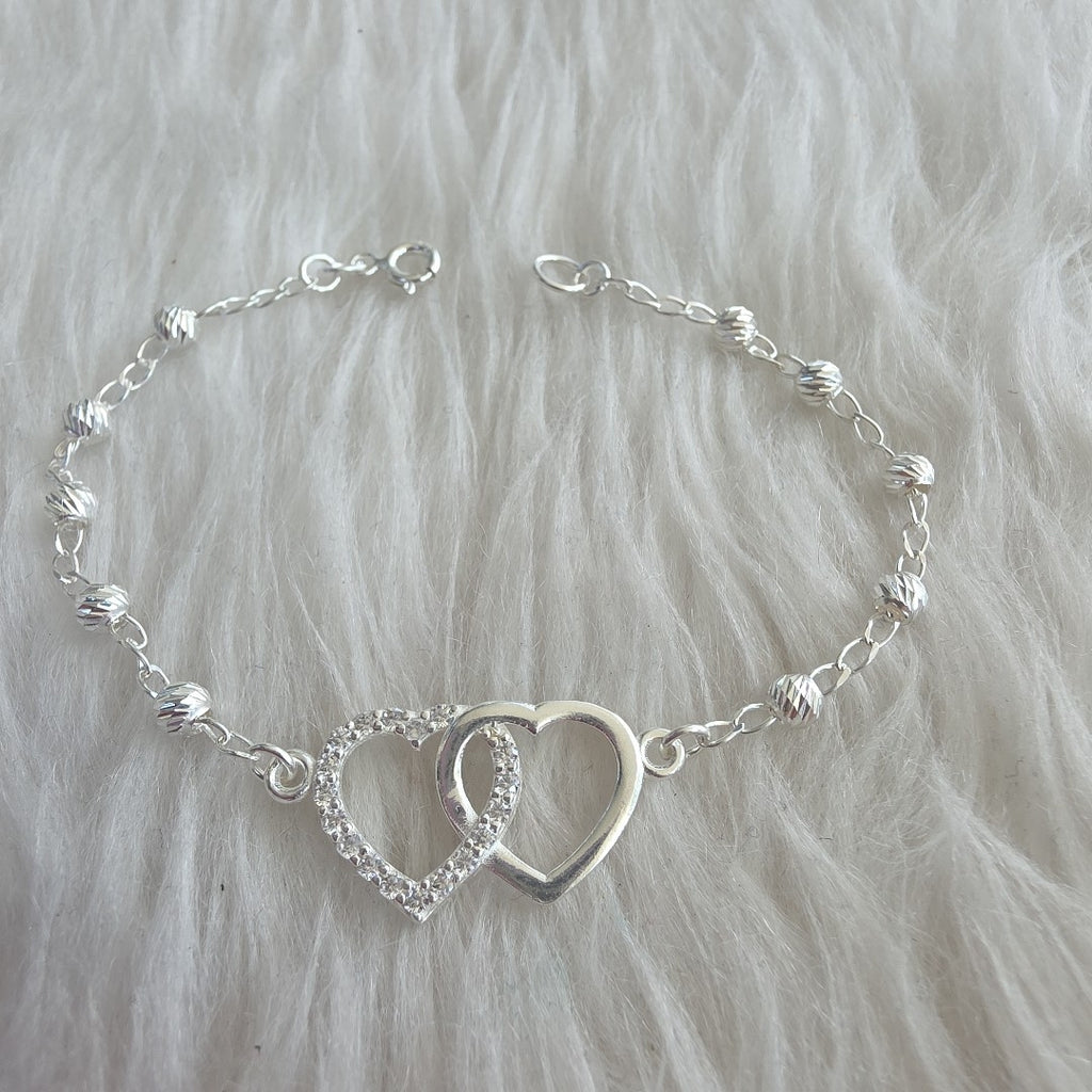 PULSERA TEJIDO TEJIDO ESPECIAL PLATA .925 18 CM 4.1 GR (NUEVO)