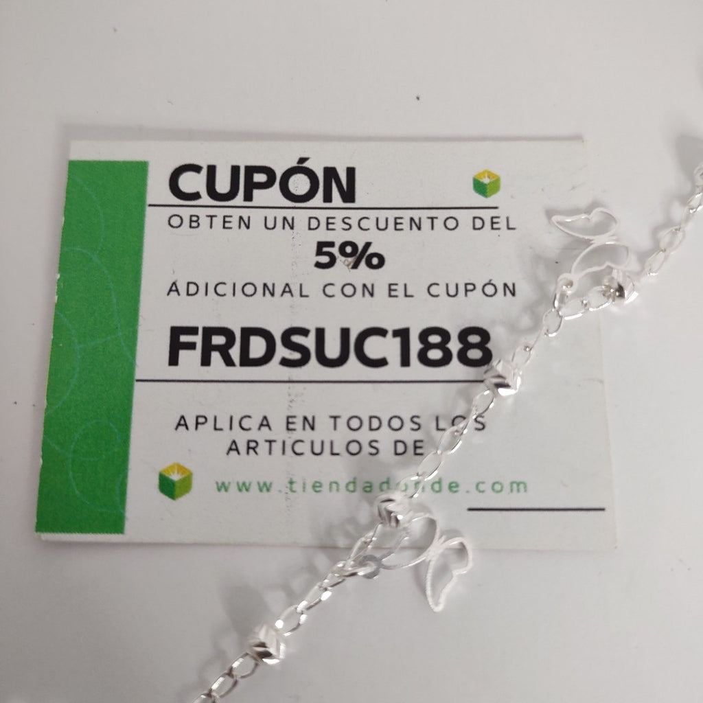 PULSERA TEJIDO ESPECIAL PLATA .925 18 CM 2.8 GR (NUEVO)