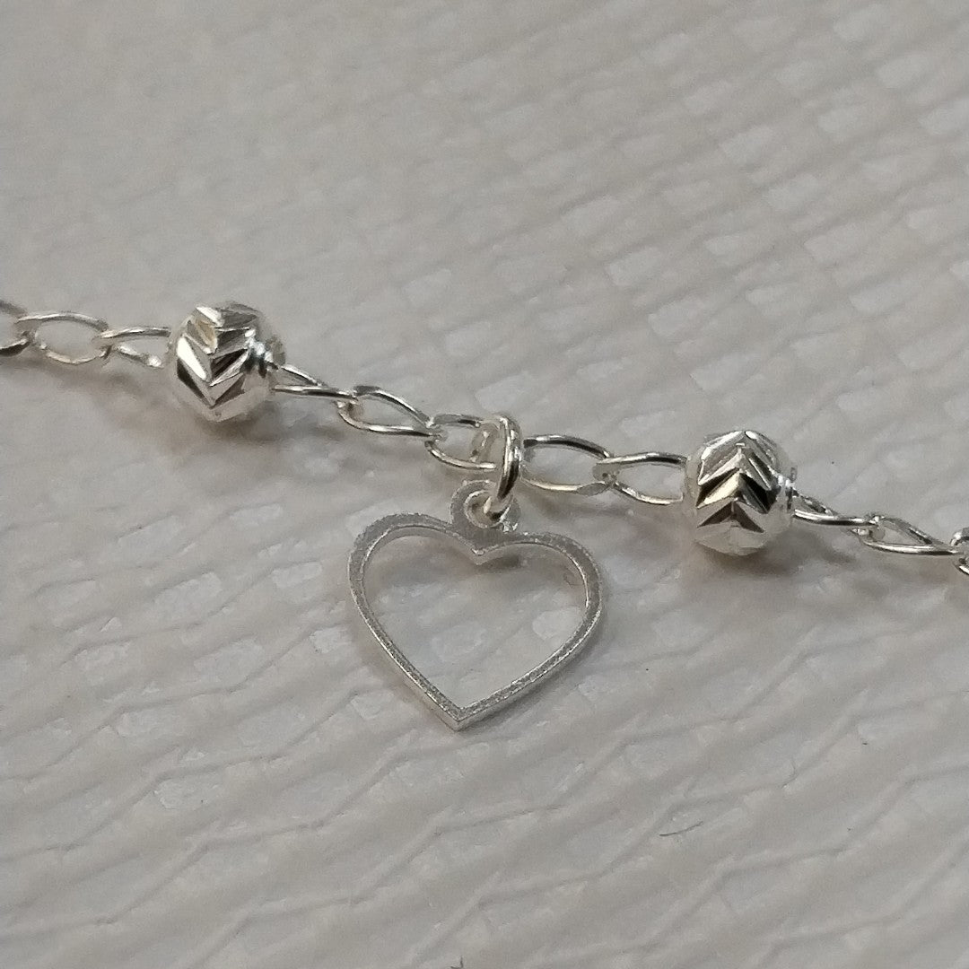 PULSERA TEJIDO ESPECIAL PLATA .925 18 CM 2.7 GR (NUEVO)