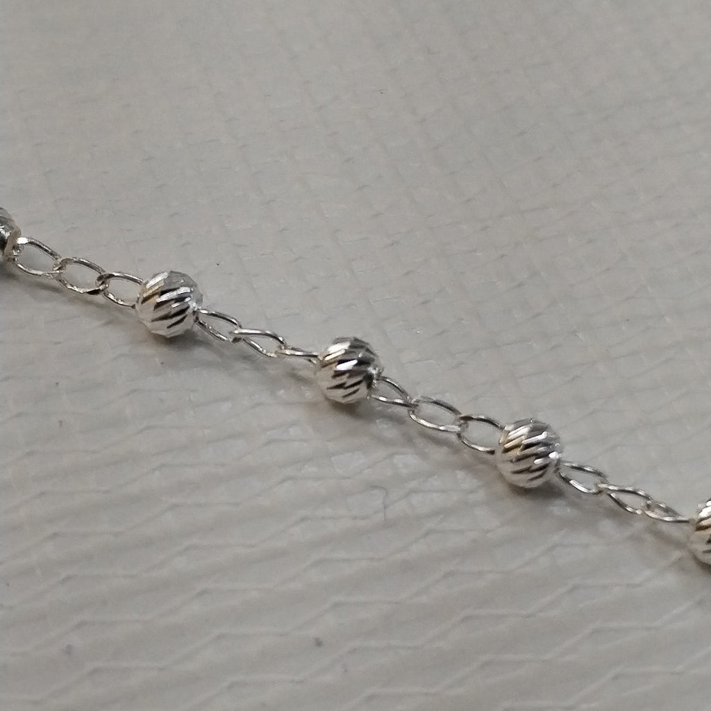 PULSERA TEJIDO TEJIDO ESPECIAL PLATA .925 18 CM 4.1 GR (NUEVO)