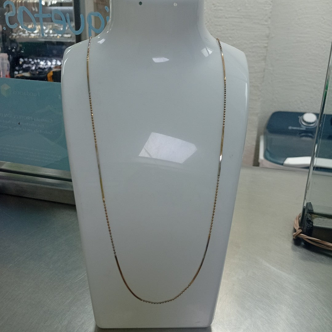 CADENA ORO 14 K 3,60 GRMS (SEMINUEVO)