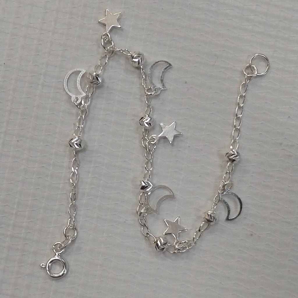 PULSERA TEJIDO TEJIDO ESPECIAL PLATA .925 18 CM 3.1 GR (NUEVO)
