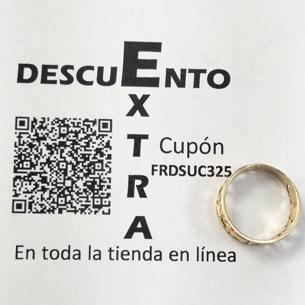 ANILLITO ORO 14 K 3.5 GRMS (SEMINUEVO)