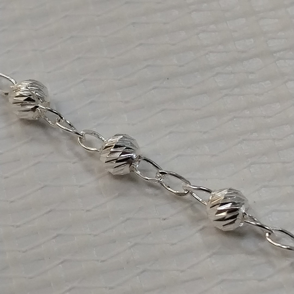 PULSERA TEJIDO ESPECIAL PLATA .925 18 CM 2.8 GR (NUEVO)