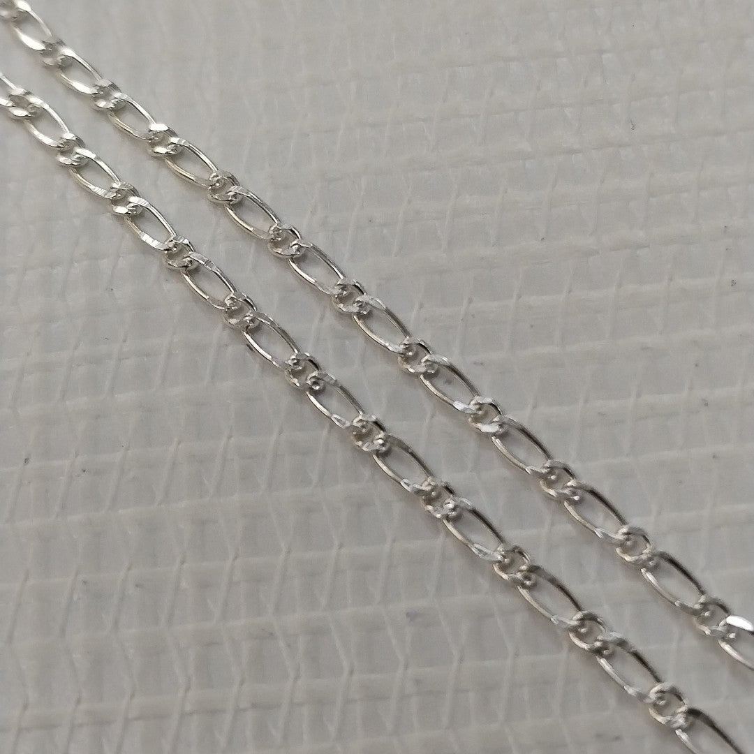 CADENA TEJIDO 1X1 PLATA .925 55 CM 3.3 GR (NUEVO)