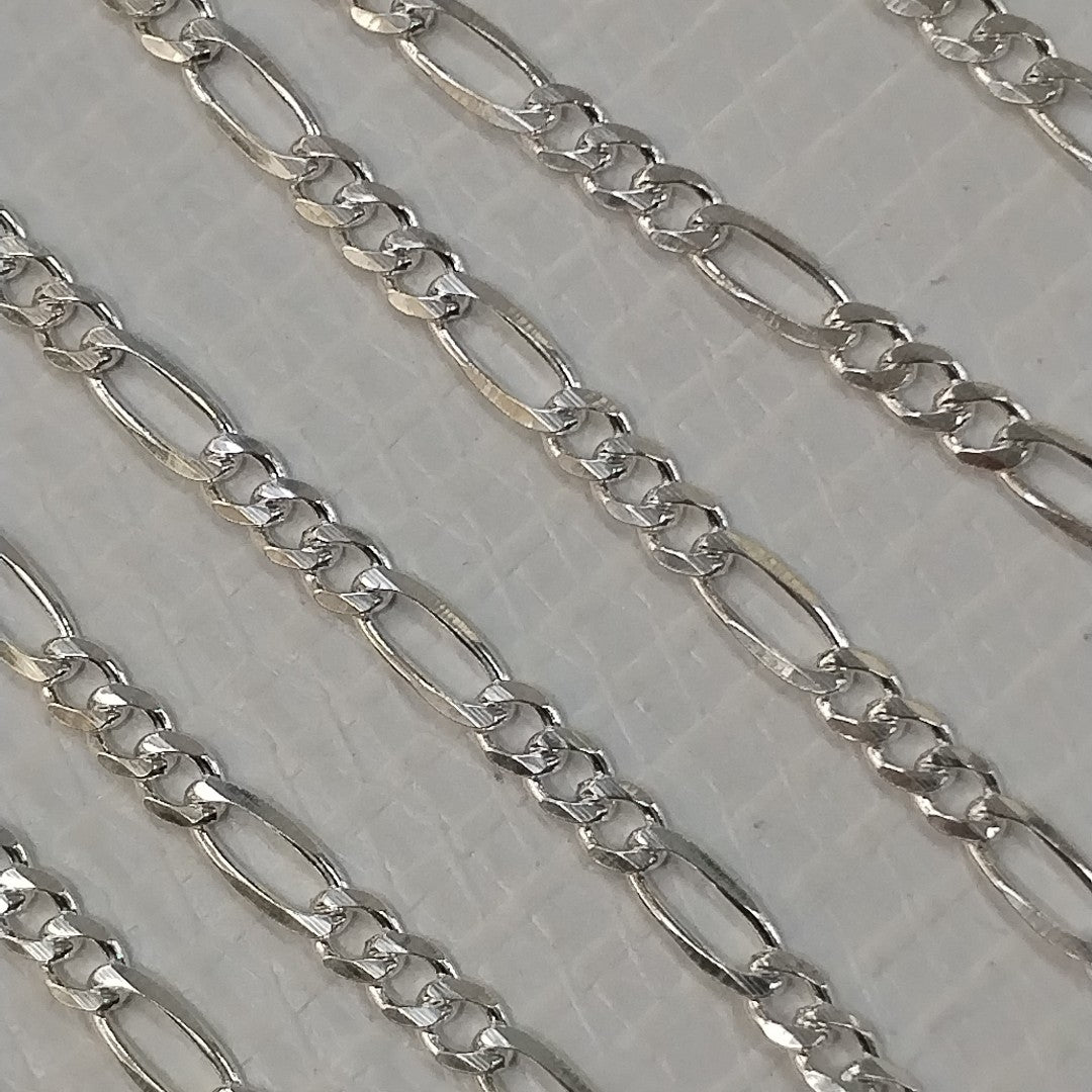 CADENA TEJIDO 3X1 PLATA .925 50 CM 6.8 GR (NUEVO)