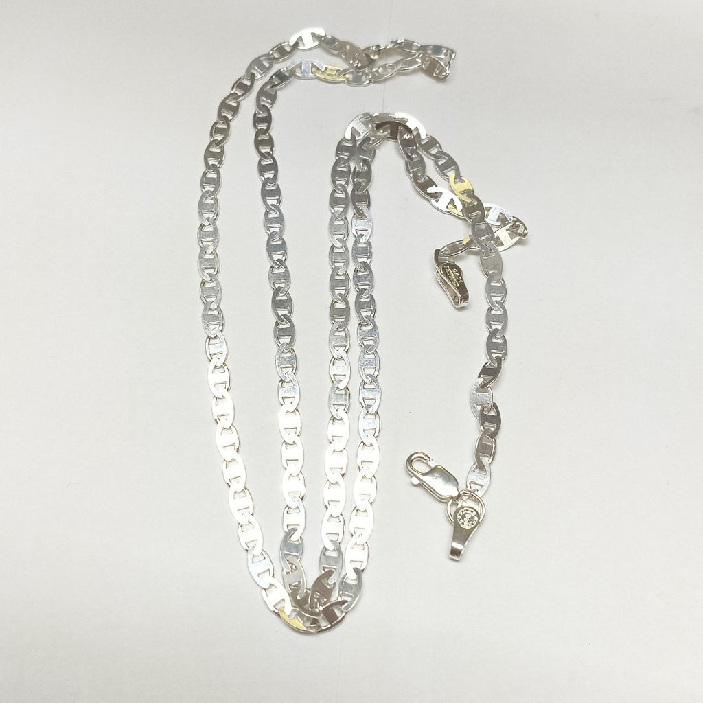 CADENA TEJIDO GUCHI PLATA .925 60 CM 9.4 GR (NUEVO)
