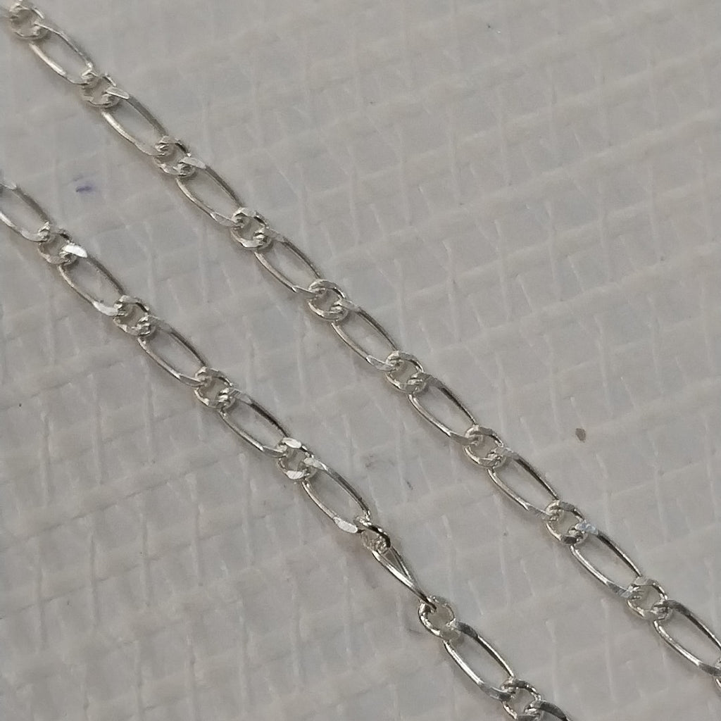 CADENA TEJIDO 1X1 PLATA .925 55 CM 3.2 GR (NUEVO)
