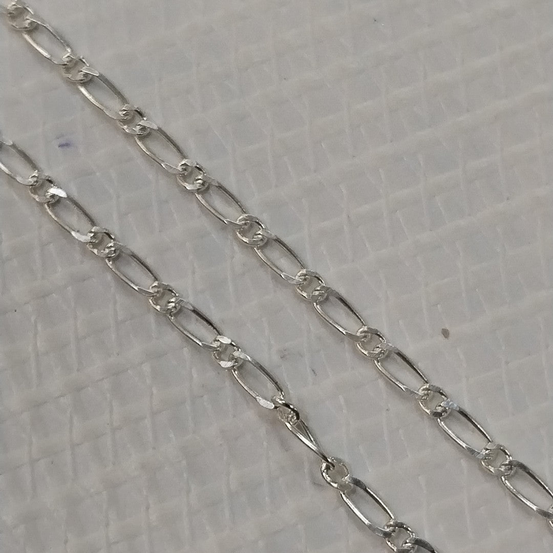 CADENA TEJIDO 1X1 PLATA .925 55 CM 3.2 GR (NUEVO)