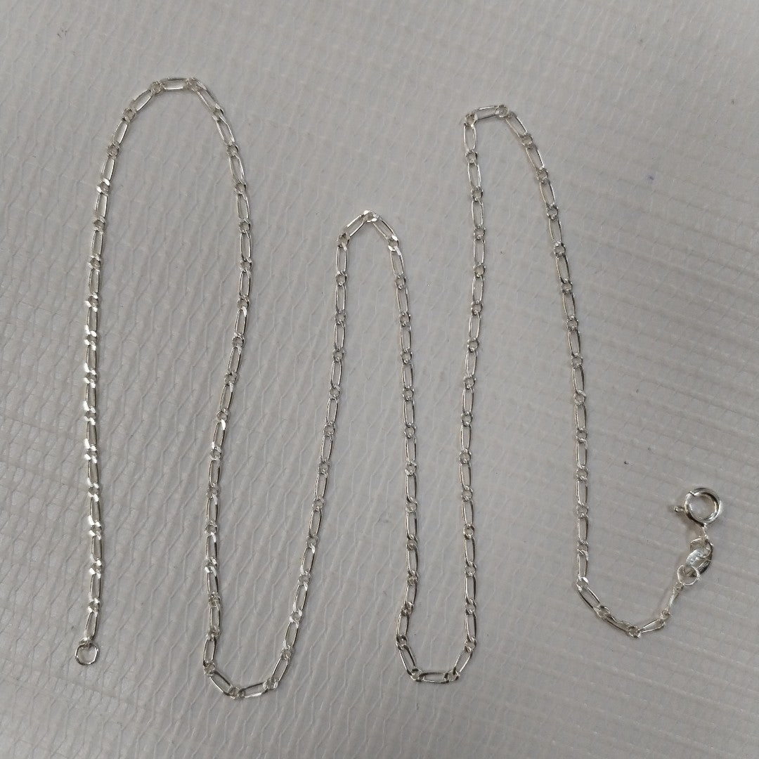 CADENA TEJIDO 1X1 PLATA .925 55 CM 3.3 GR (NUEVO)