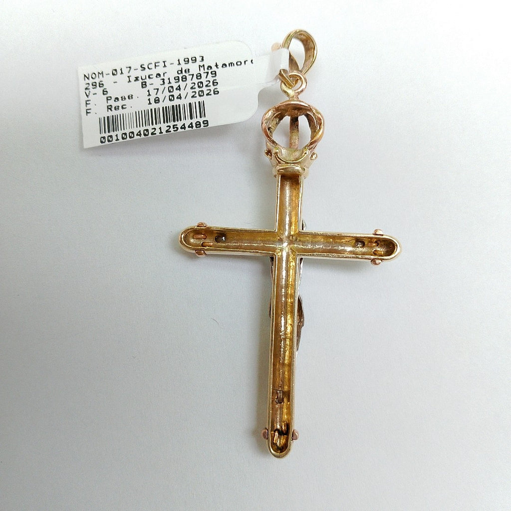CRUCIFIJO ORO 14 K 11,50 GRMS (SEMINUEVO)