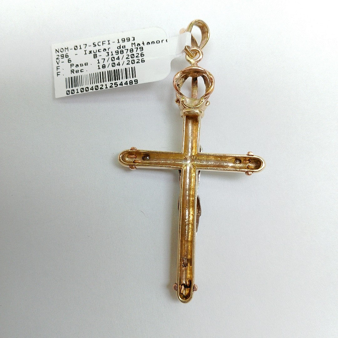 CRUCIFIJO ORO 14 K 11,50 GRMS (SEMINUEVO)
