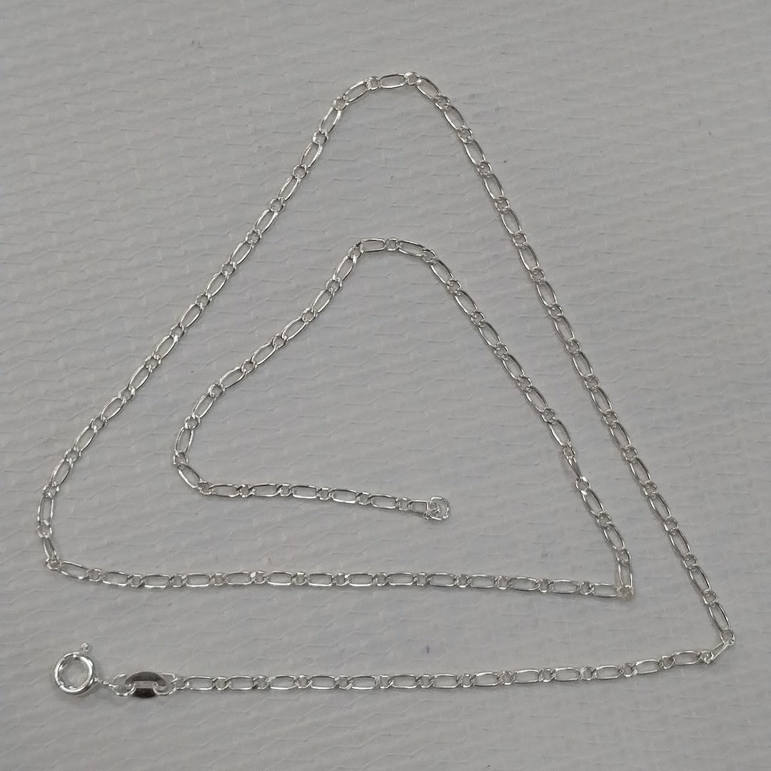 CADENA TEJIDO 1X1 PLATA .925 50 CM 3 GR (NUEVO)