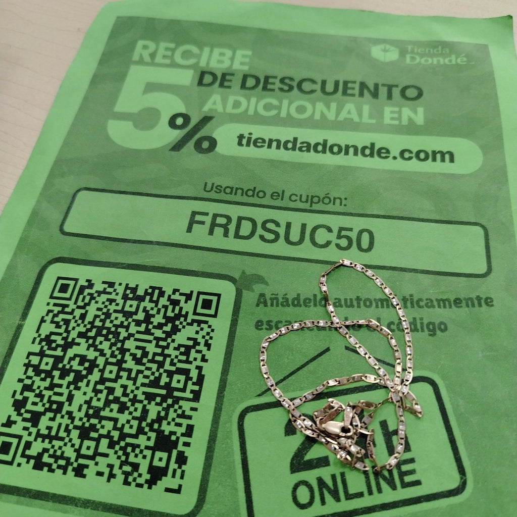 CADENA ORO 10 K 4.4 GRMS (SEMINUEVO)