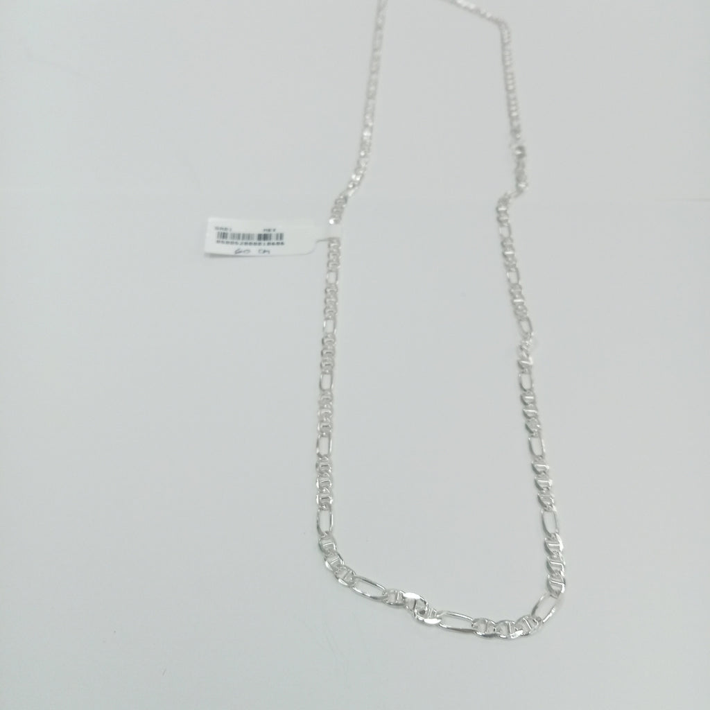 CADENA TEJIDO 3X1 PLATA .925 60 CM 8.4 GR (NUEVO)