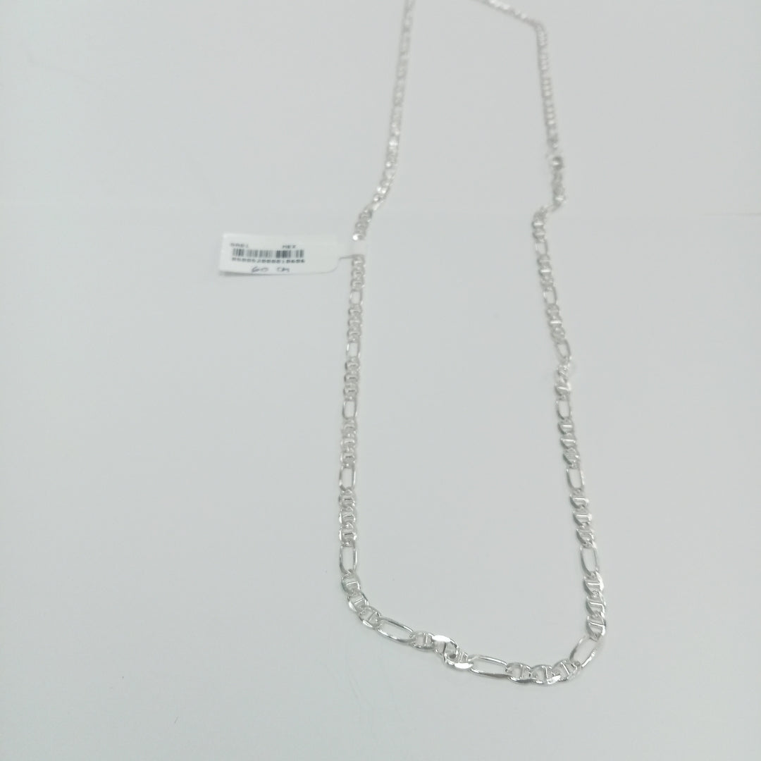 CADENA TEJIDO 3X1 PLATA .925 60 CM 8.4 GR (NUEVO)