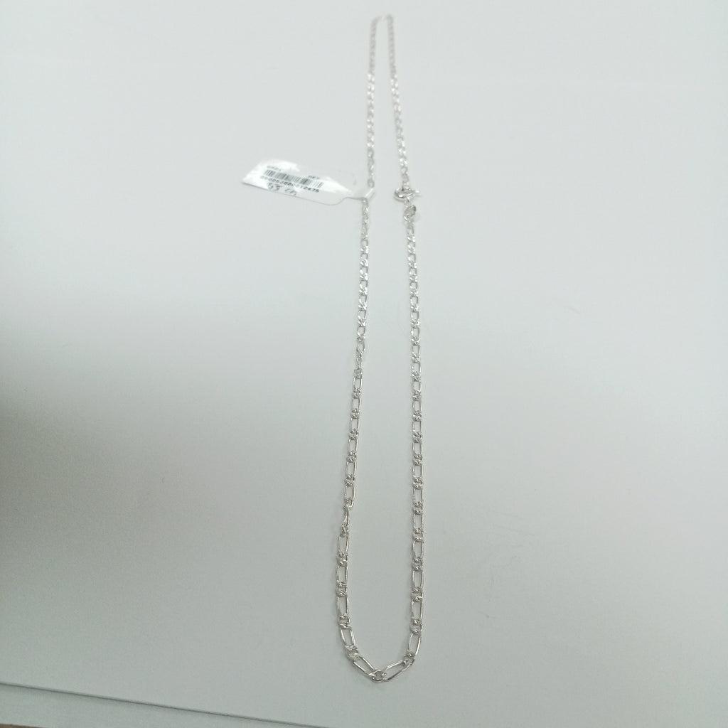 CADENA TEJIDO 1X1 PLATA .925 55 CM 3.2 GR (NUEVO)