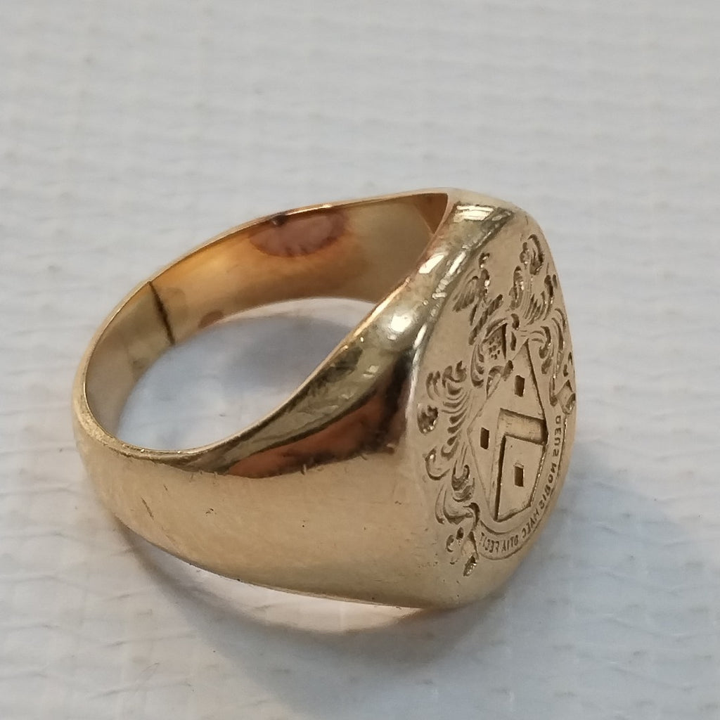 ANILLO ORO 10 K 18,70 GRMS (SEMINUEVO)