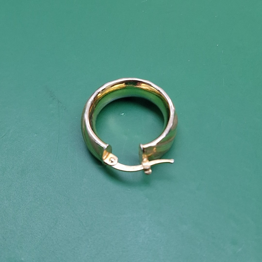 ARRACADAS PAR ORO 14 K 3.5 GRMS (SEMINUEVO)
