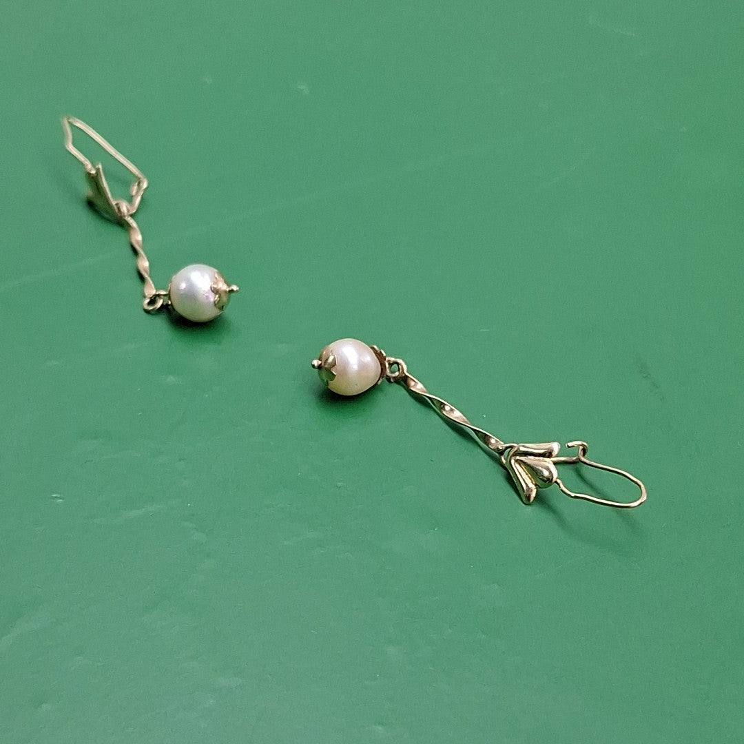 ARETES PAR ORO 10 K 1.6 GRMS (SEMINUEVO)