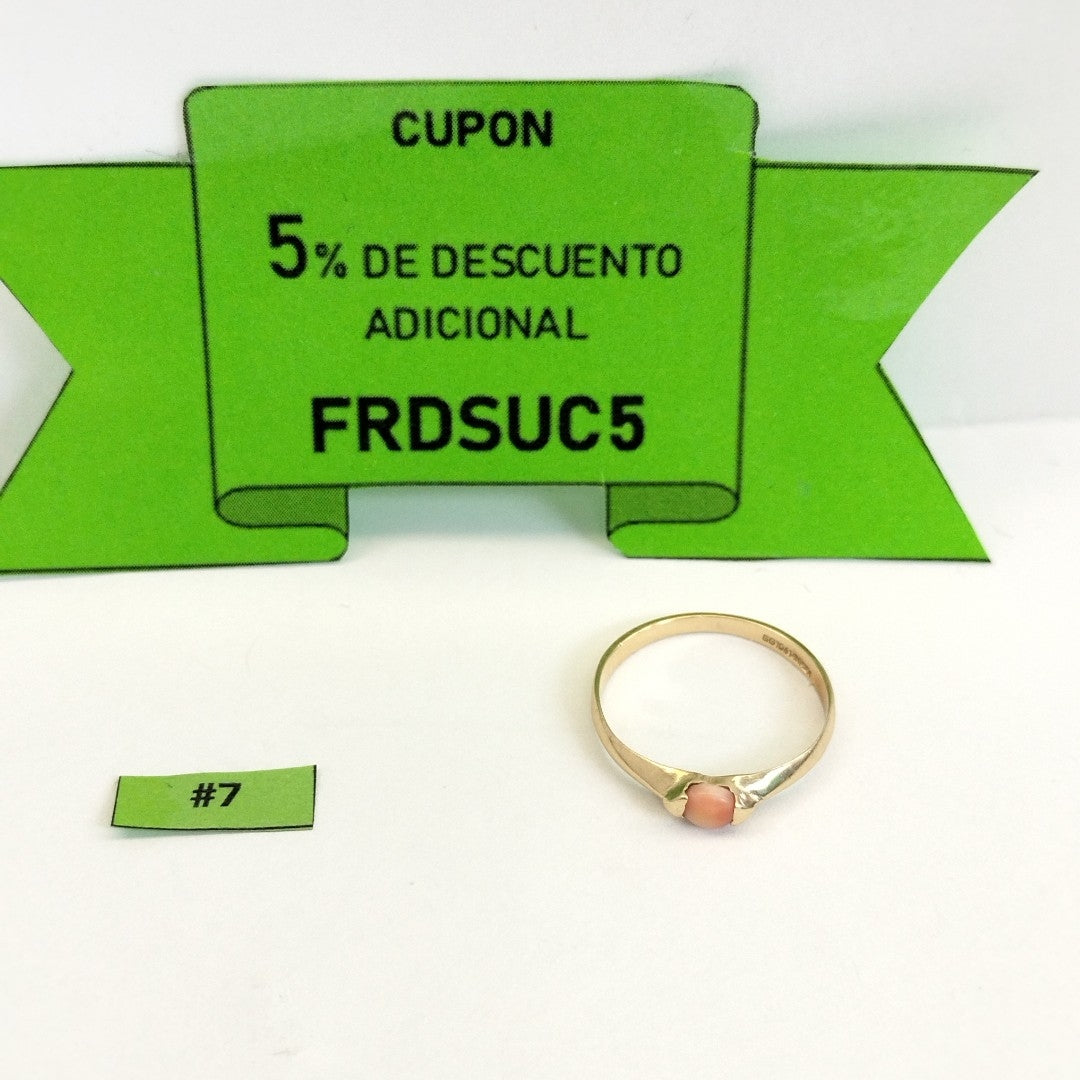 ANILLITO ORO 14 K 1.3 GRMS (SEMINUEVO)