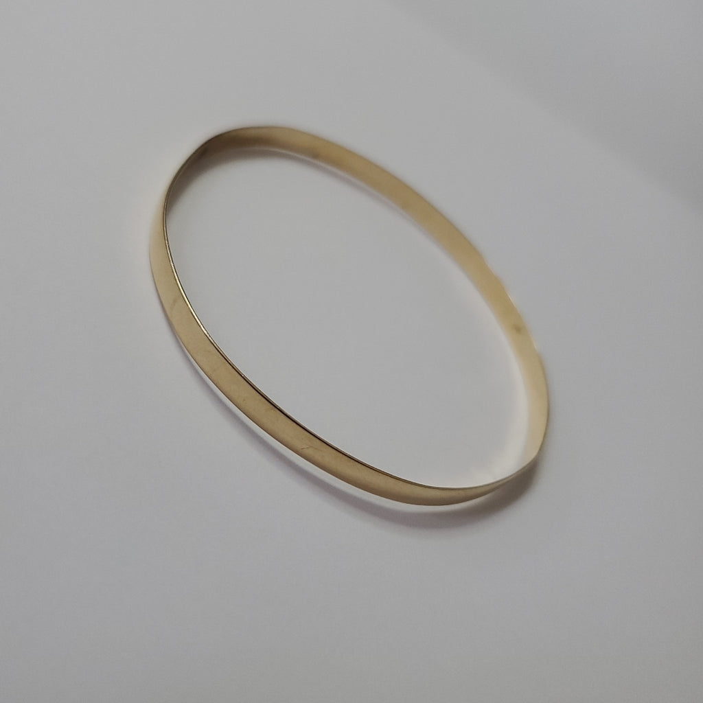 PULSERA RIGIDA ORO 14 K 6.5 GRMS (SEMINUEVO)