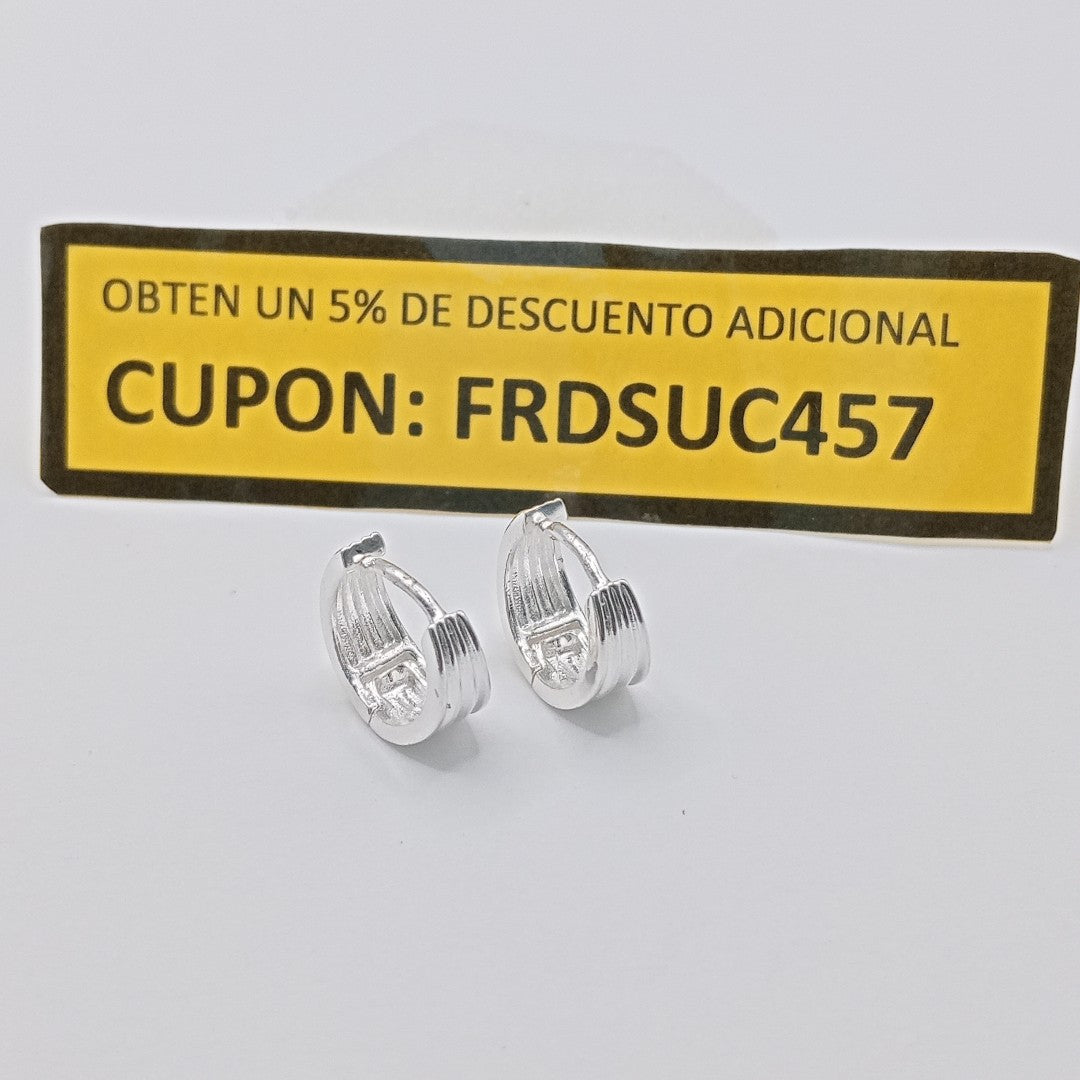 ARRACADAS PLATA .925 3.1 GR (NUEVO)