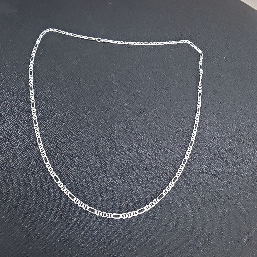 CADENA TEJIDO 3X1 PLATA .925 60 CM 8.5 GR (NUEVO)