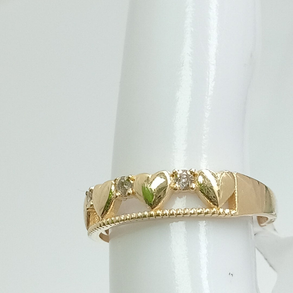 ANILLOS DAMA ORO 14K 2 (NUEVO)