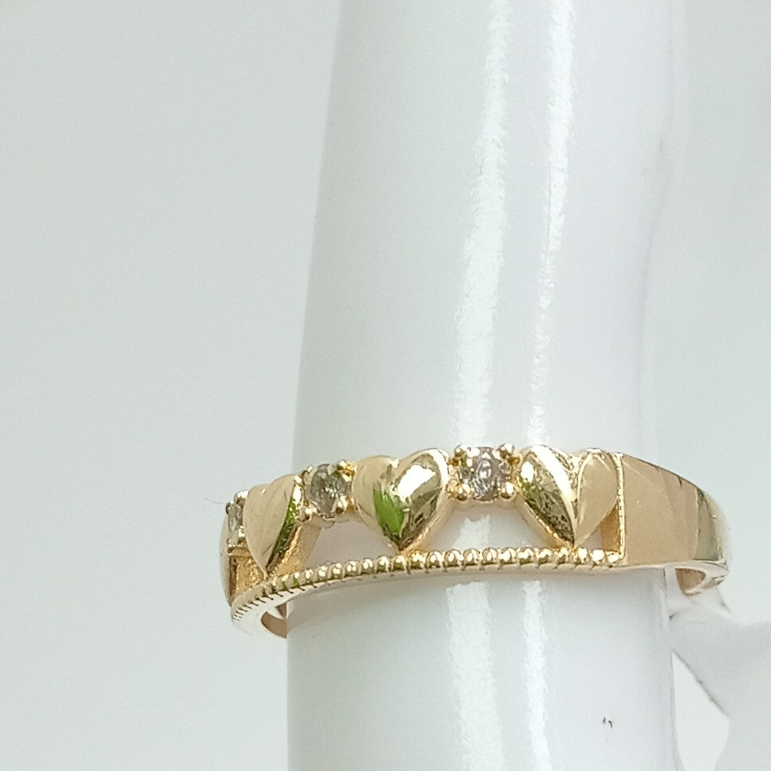 ANILLOS DAMA ORO 14K 2 (NUEVO)