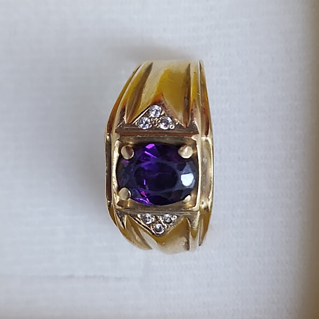 ANILLO ORO 14 K 9,50 GRMS (SEMINUEVO)