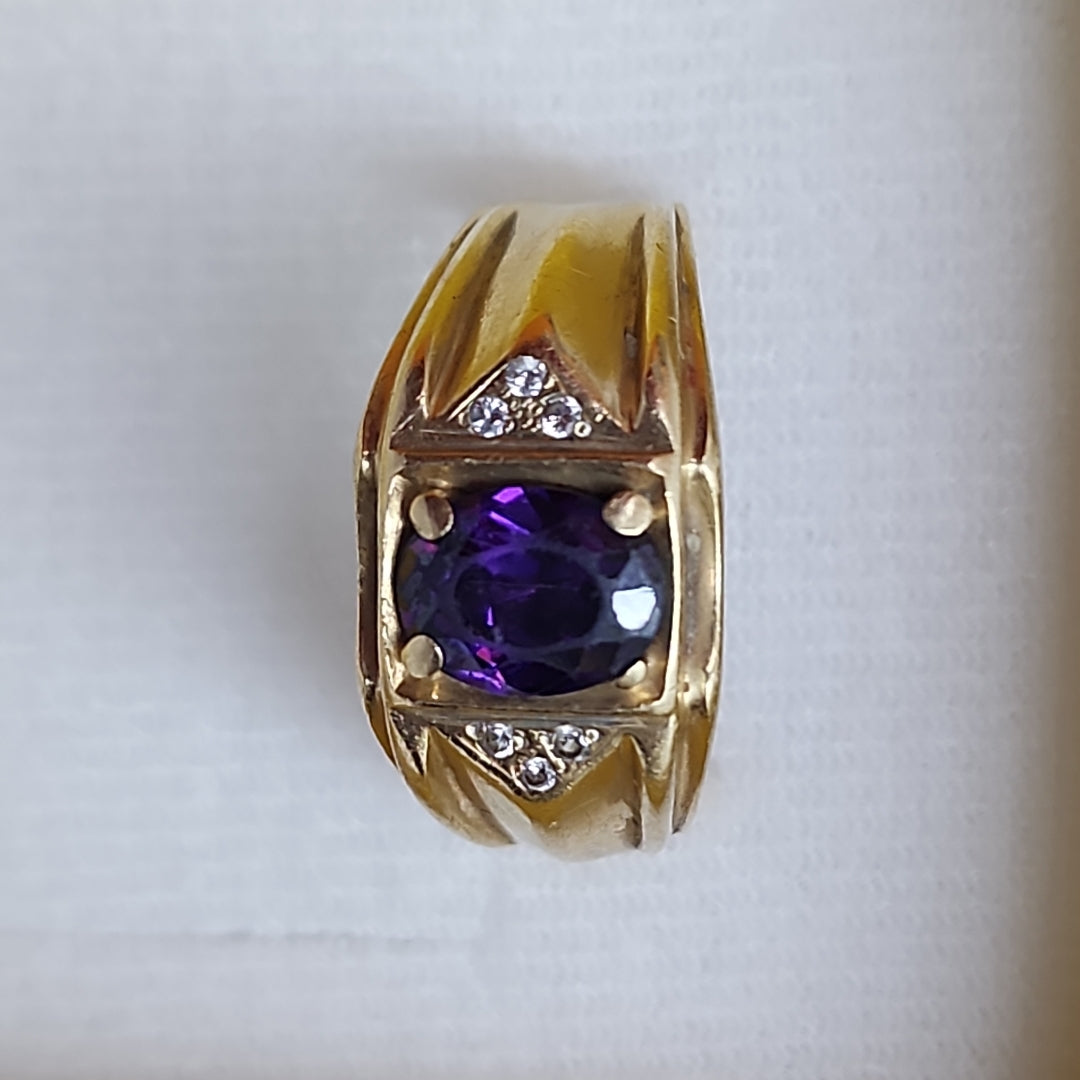 ANILLO ORO 14 K 9,50 GRMS (SEMINUEVO)