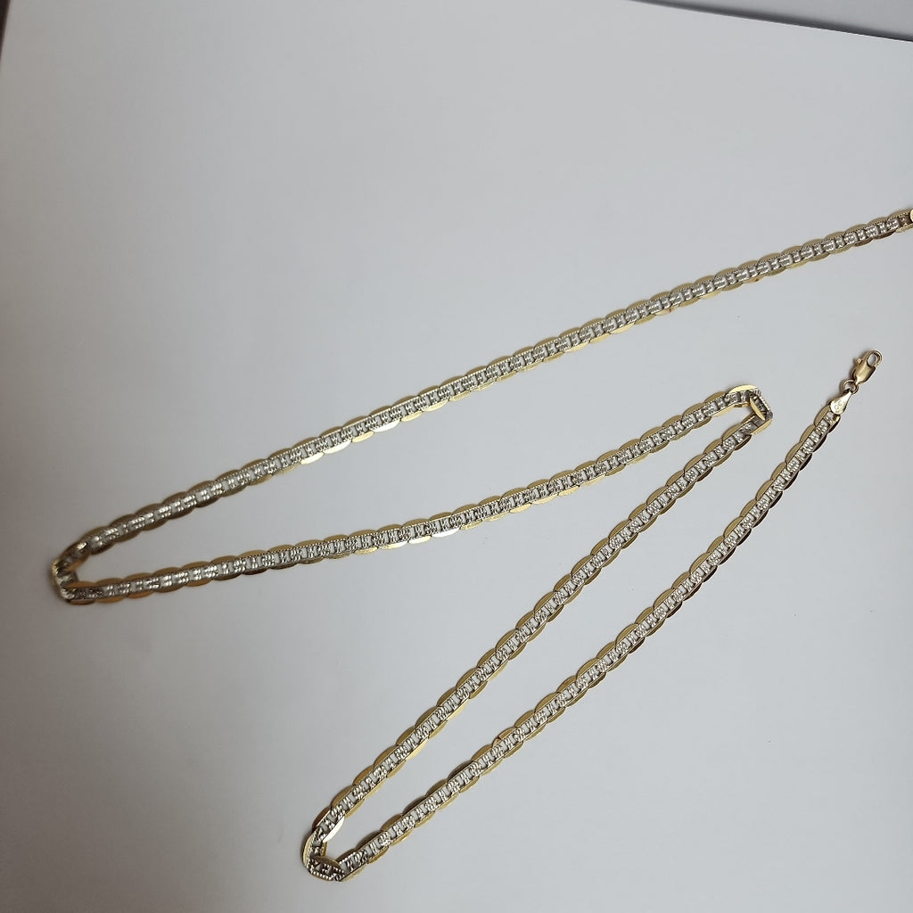 CADENA ORO,RODIADO 10 K 21,80 GRMS (SEMINUEVO)