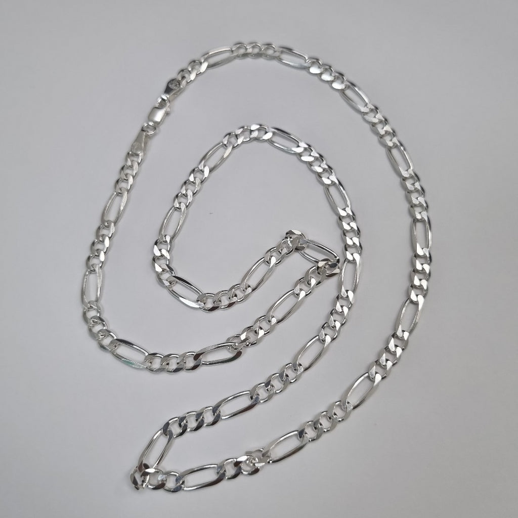 CADENA TEJIDO 3X1 PLATA .925 60 CM 17.6 GR (NUEVO)