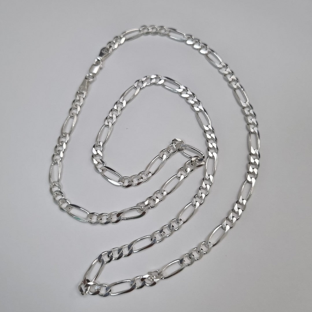 CADENA TEJIDO 3X1 PLATA .925 60 CM 17.6 GR (NUEVO)