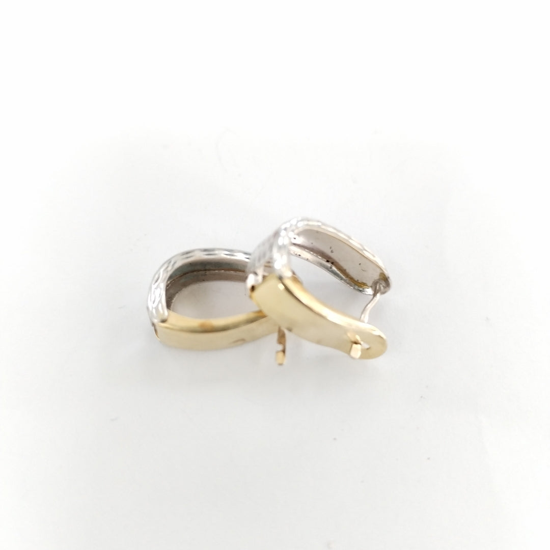 ARETES PAR ORO 14 K 1,80 GRMS (SEMINUEVO)