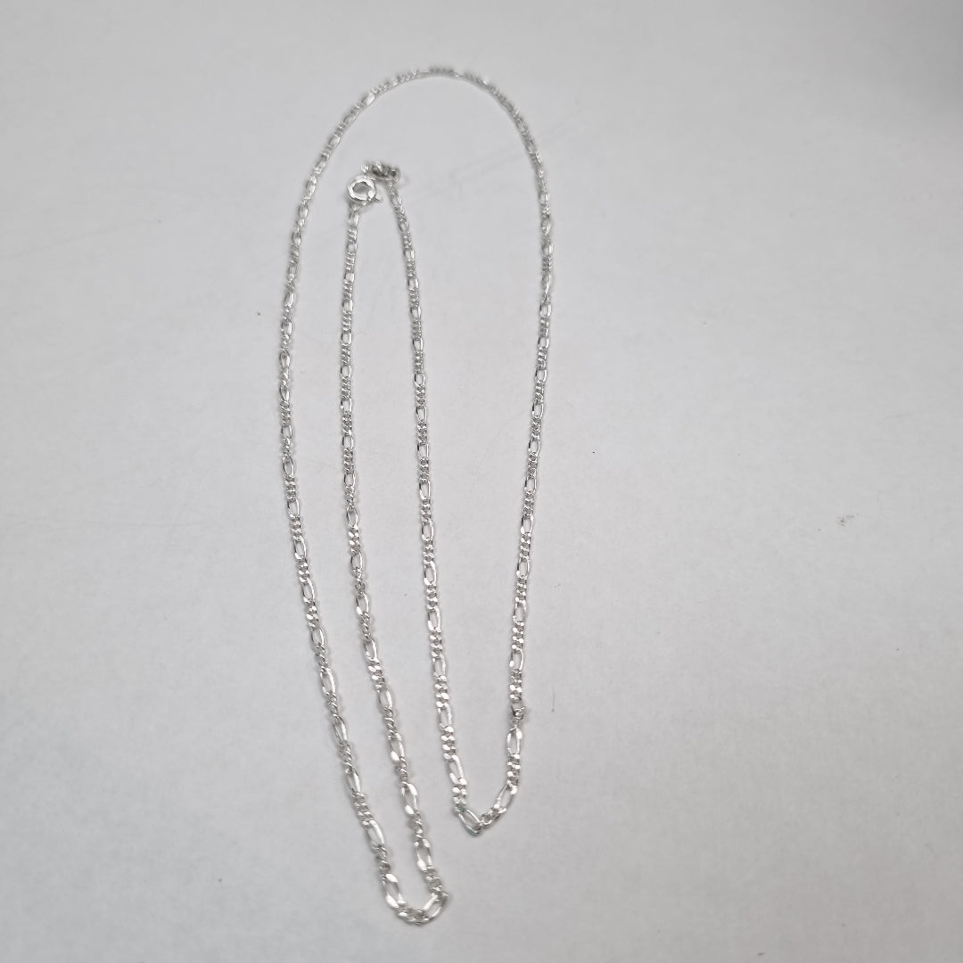 CADENA TEJIDO 3X1 PLATA .925 55 CM 2.3 GR (NUEVO)