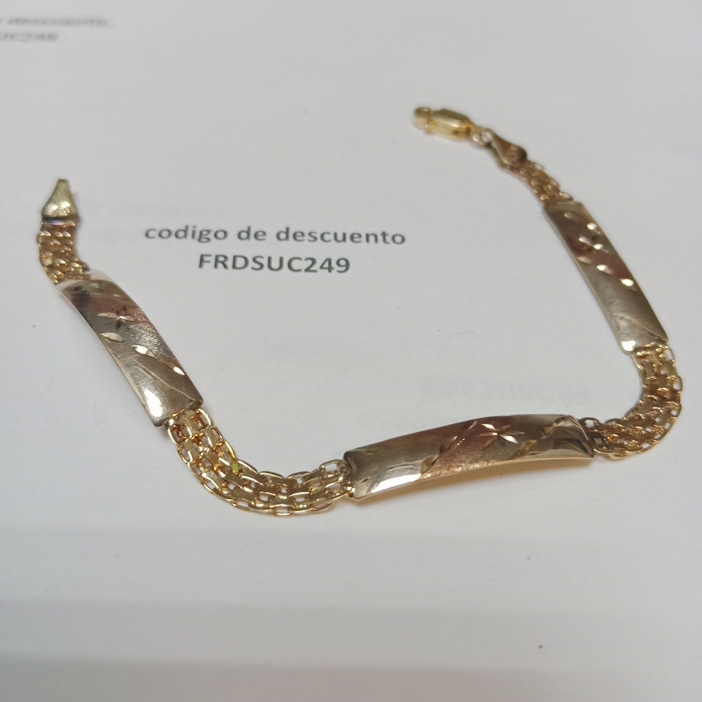PULSERA ORO 10 K 3,80 GRMS (SEMINUEVO)