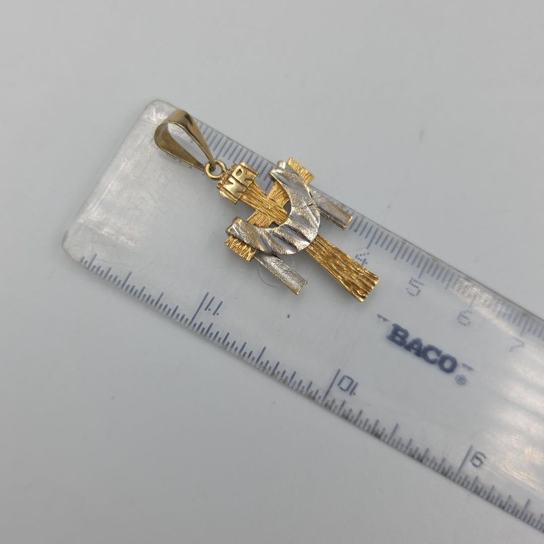 DIJE ORO,RODIADO 14 K 5,60 GRMS (SEMINUEVO)