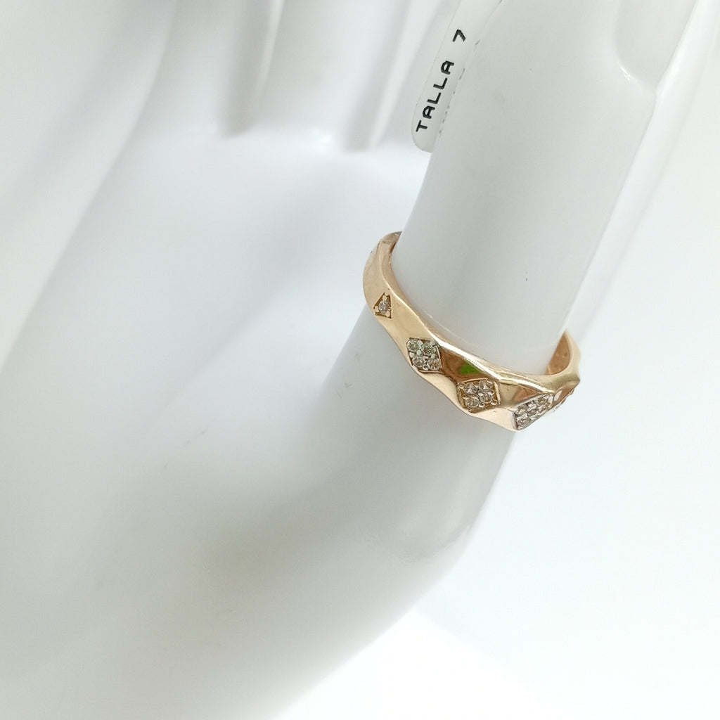 ANILLOS DAMA ORO 14K 2 (NUEVO)