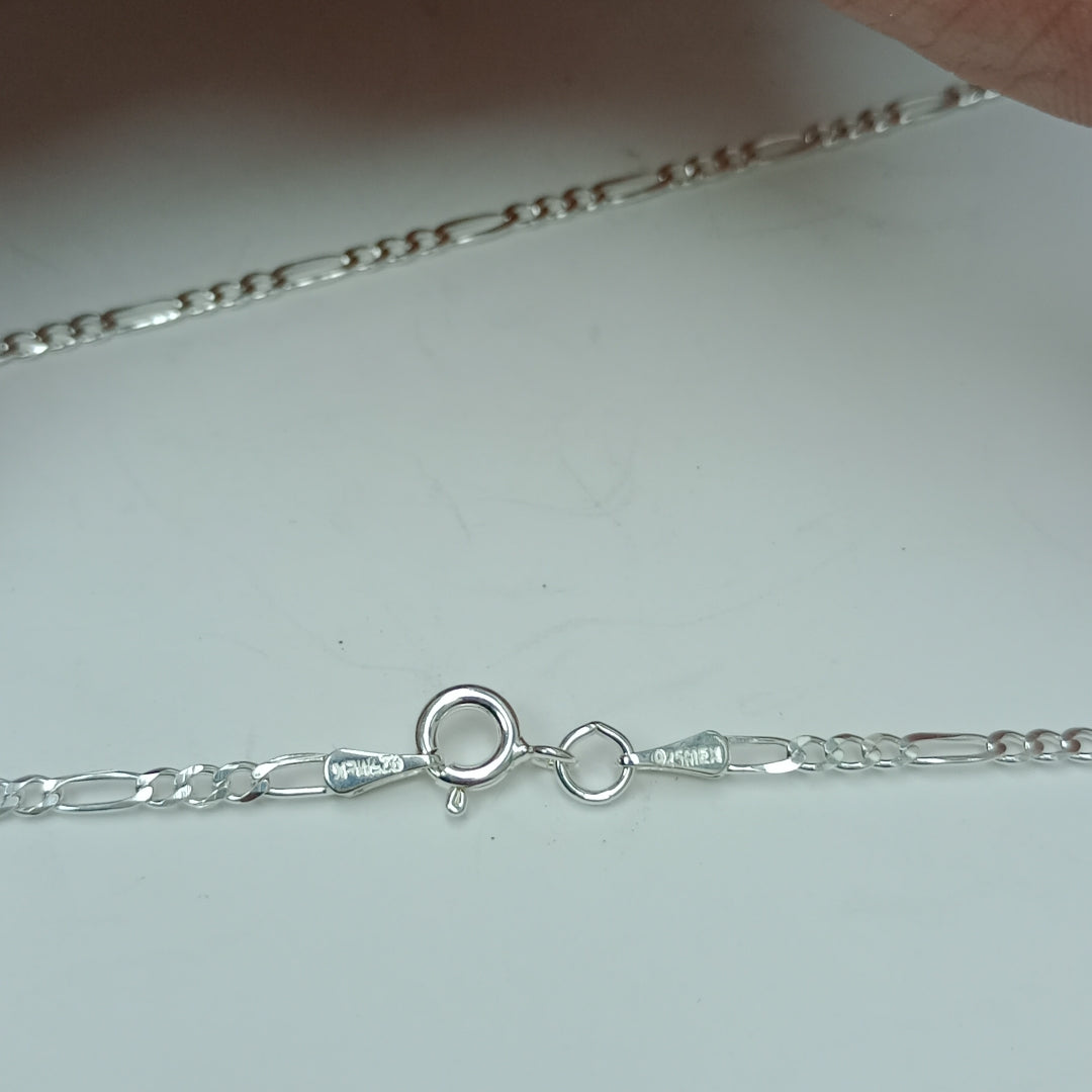 CADENA TEJIDO 3X1 PLATA .925 55 CM 4.3 GR (NUEVO)