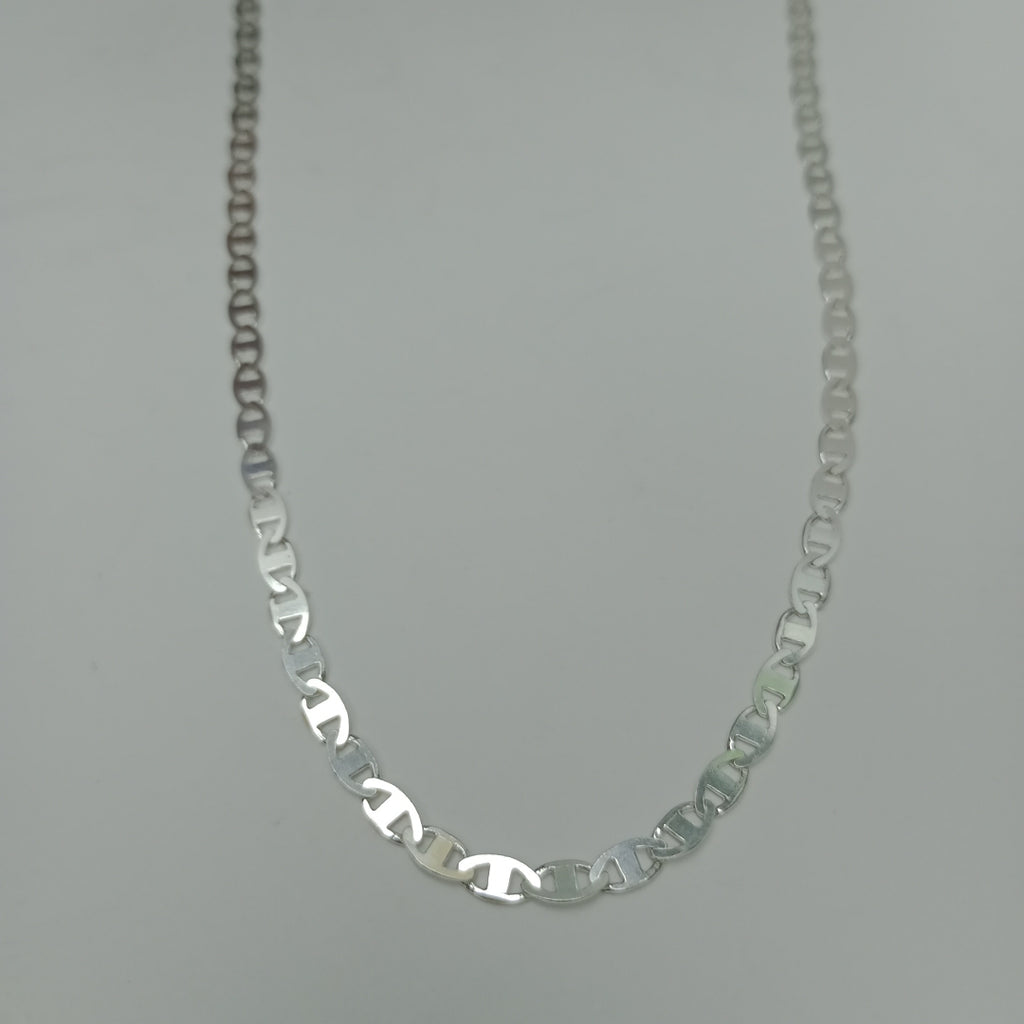CADENA TEJIDO GUCHI PLATA .925 60 CM 9 GR (NUEVO)