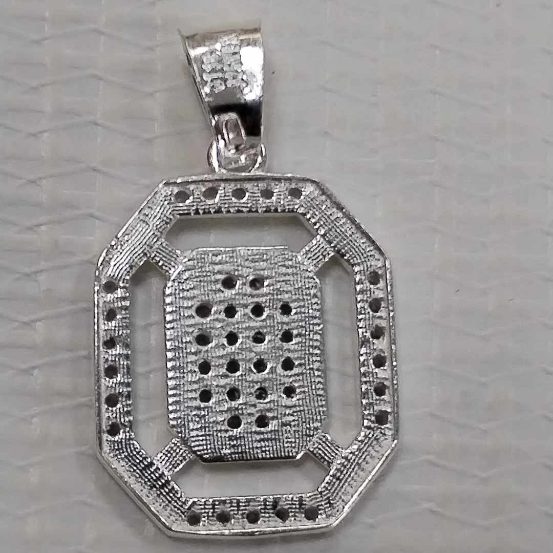 DIJE C/CIRCONIAS PLATA .925 3.5 GR (NUEVO)