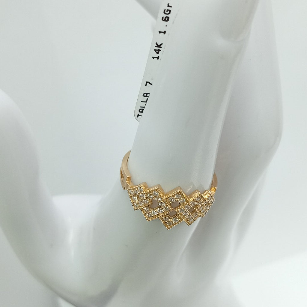 ANILLOS DAMA ORO 14K 1.6 (NUEVO)