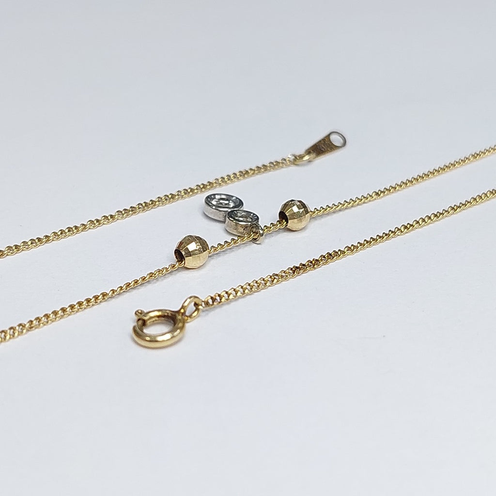 CADENA, DIJE ORO 14 K 3.2 GRMS (SEMINUEVO)