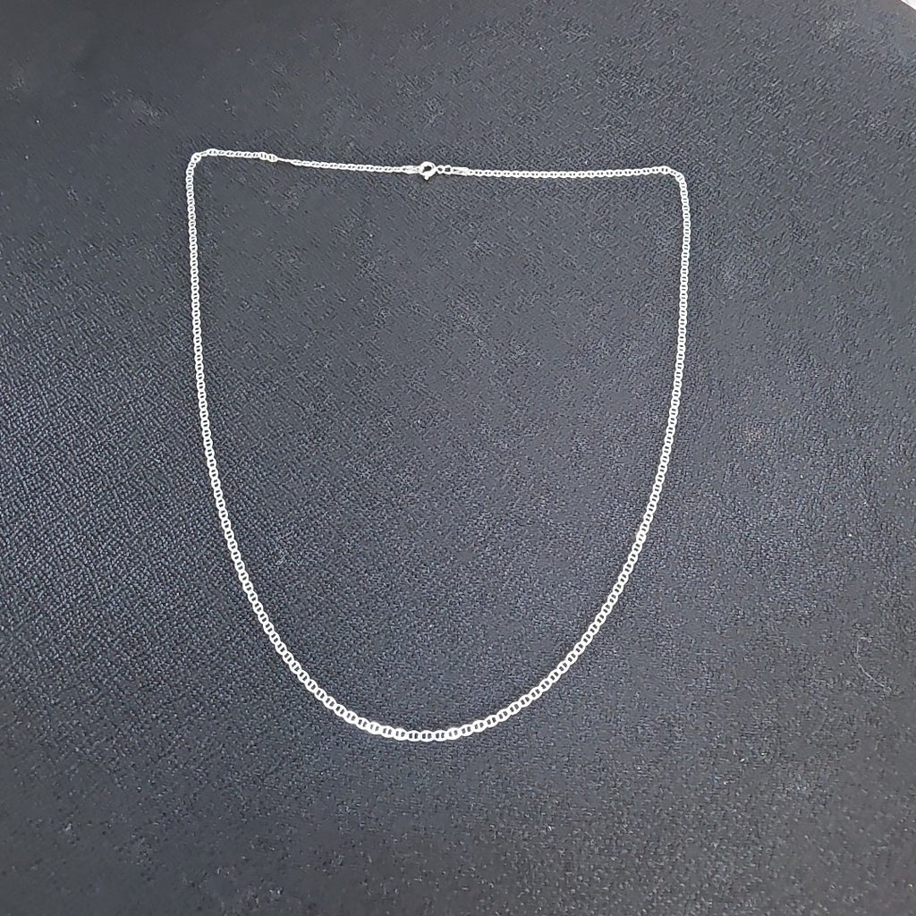CADENA TEJIDO GUCHI PLATA .925 60 CM 3.7 GR (NUEVO)